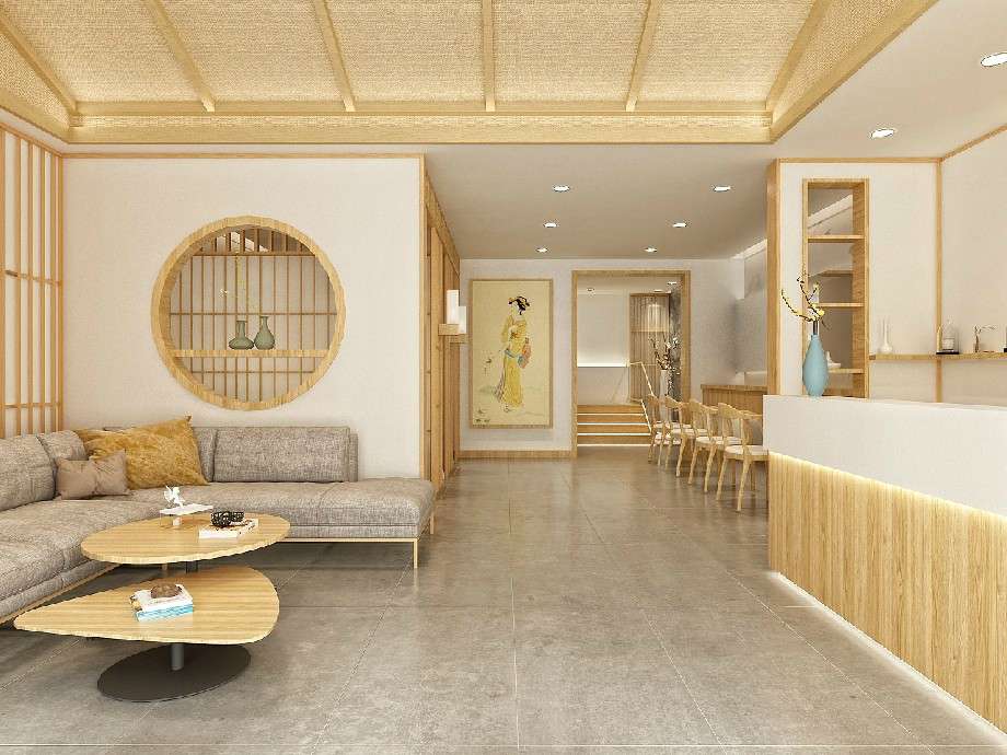 采耳文化體驗館裝修設(shè)計效果圖