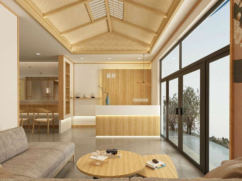 采耳文化體驗館裝修設(shè)計效果圖