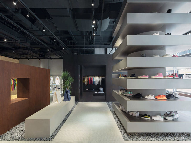 DOE品牌服裝專賣店設(shè)計(jì)裝修效果圖