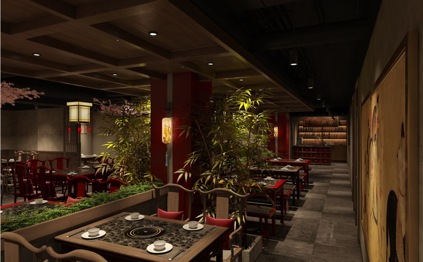 火鍋店設(shè)計(jì)：創(chuàng)造熱烈氛圍，吸引食客無(wú)數(shù)